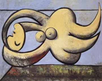  couche Kunst - Femme nue couchee 1932 Abstrakter Akt